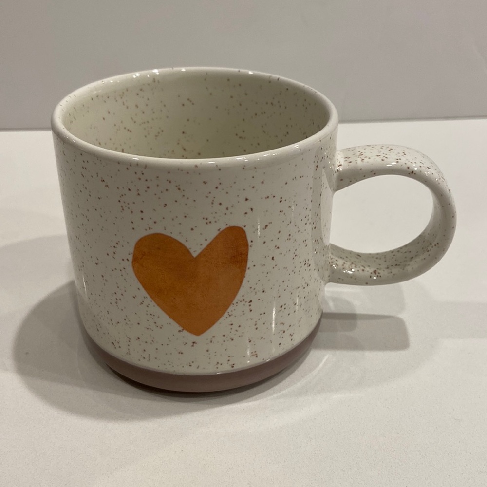 Starbucks 2017 Holiday Gold Heart mug